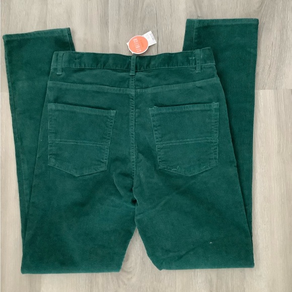 Children’s Place Green Stretch Corduroy Pants NWT - Picture 3 of 5